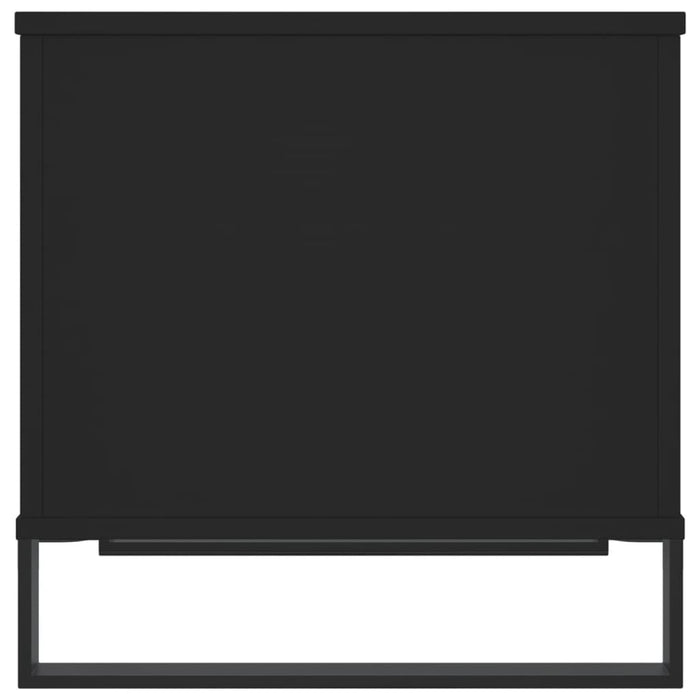 Couchtisch Schwarz 60x44,5x45 cm Holzwerkstoff