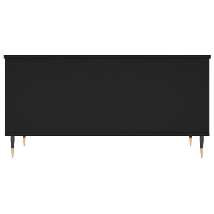 Couchtisch Schwarz 90x44,5x45 cm Holzwerkstoff