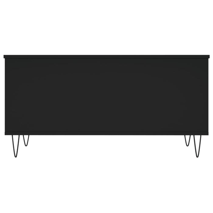 Couchtisch Schwarz 90x44,5x45 cm Holzwerkstoff