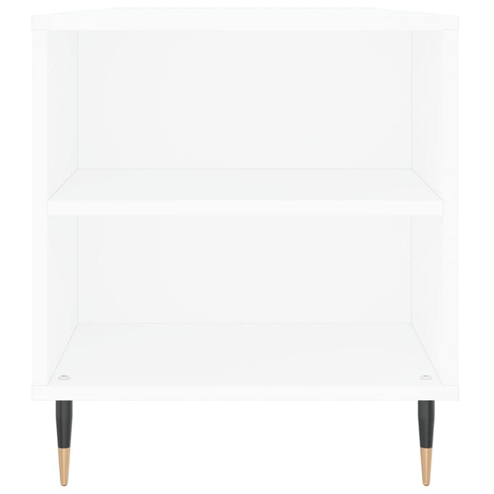 Couchtisch Weiß 102x44,5x50 cm Holzwerkstoff