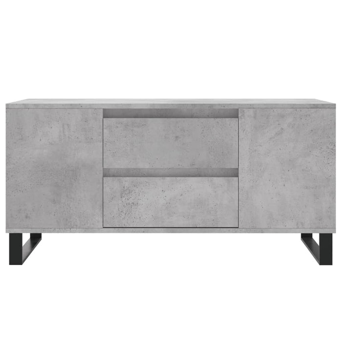 Couchtisch Betongrau 102x44,5x50 cm Holzwerkstoff