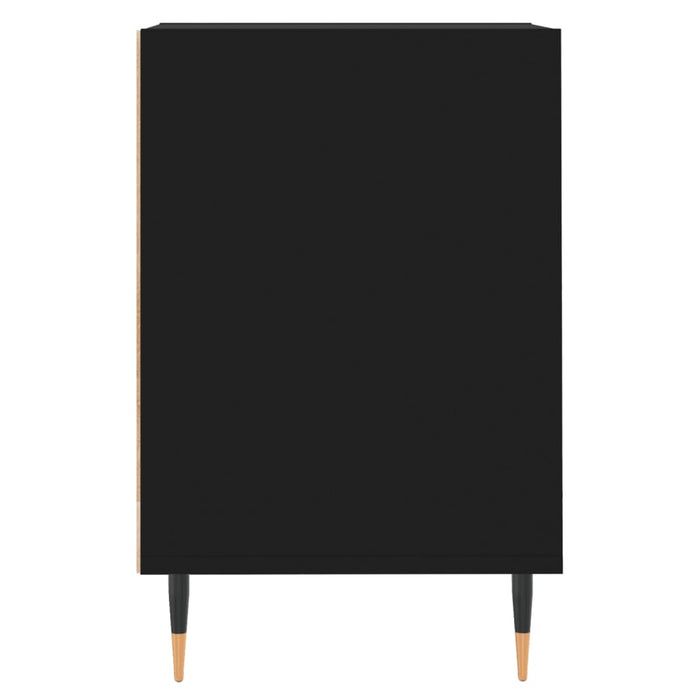 TV-Schrank Schwarz 100x35x55 cm Holzwerkstoff