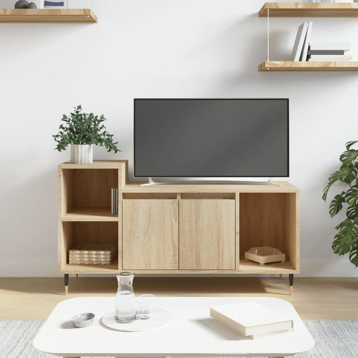 TV-Schrank Sonoma-Eiche 100x35x55 cm Holzwerkstoff