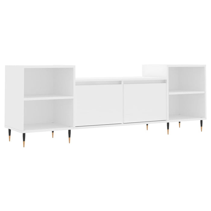 TV-Schrank Weiß 160x35x55 cm Holzwerkstoff