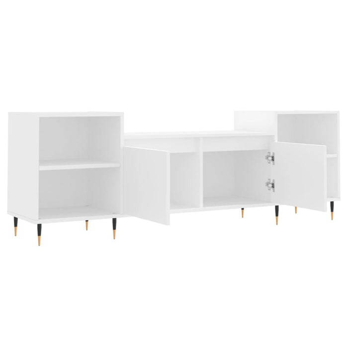 TV-Schrank Weiß 160x35x55 cm Holzwerkstoff