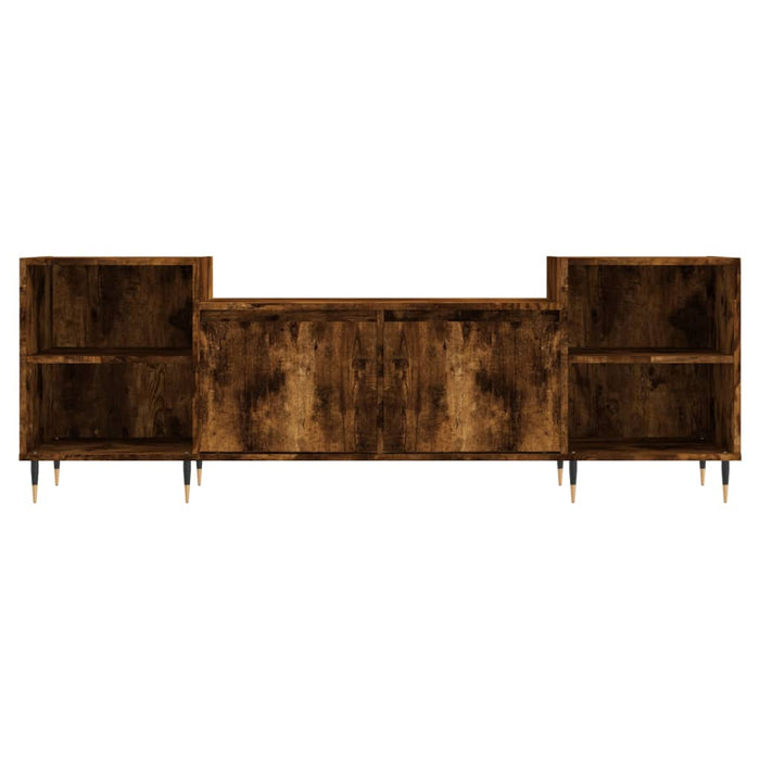 TV-Schrank Räuchereiche 160x35x55 cm Holzwerkstoff