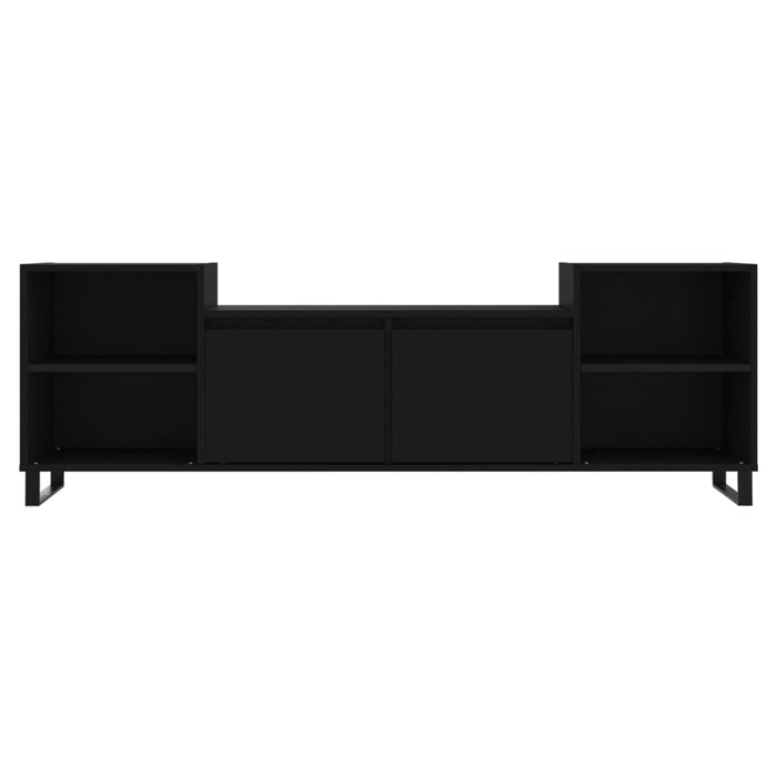 TV-Schrank Schwarz 160x35x55 cm Holzwerkstoff