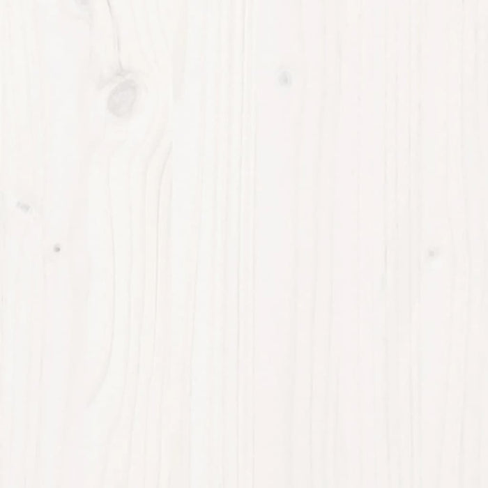 Massivholzbett Weiß 120x190 cm Kiefer 4FT Small Double