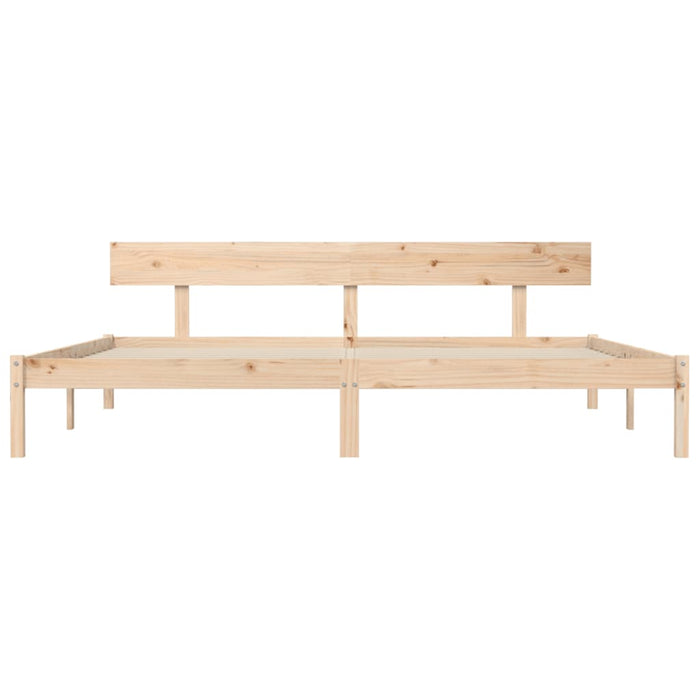 Massivholzbett 200x200 cm Kiefer