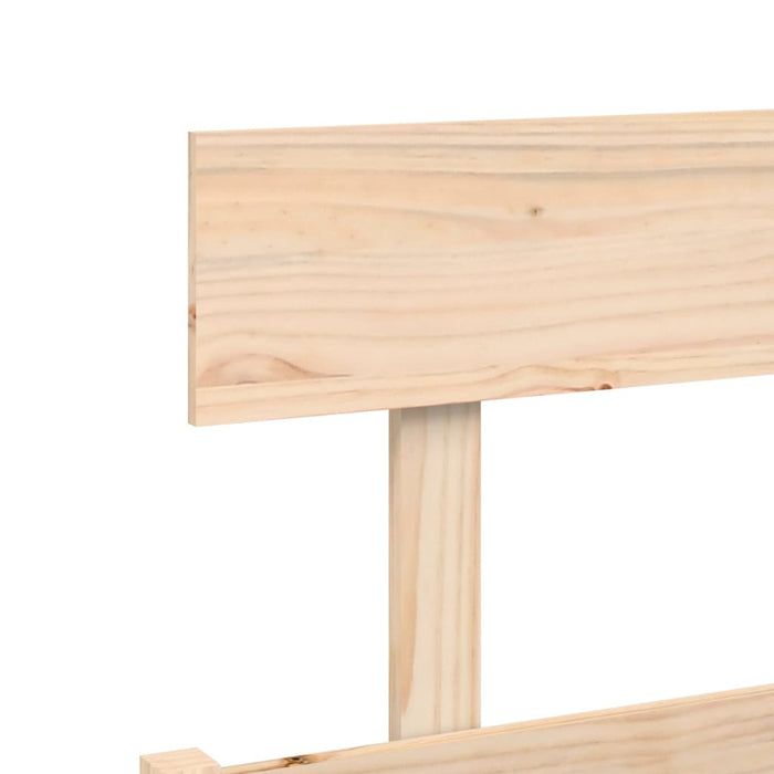 Massivholzbett 200x200 cm Kiefer