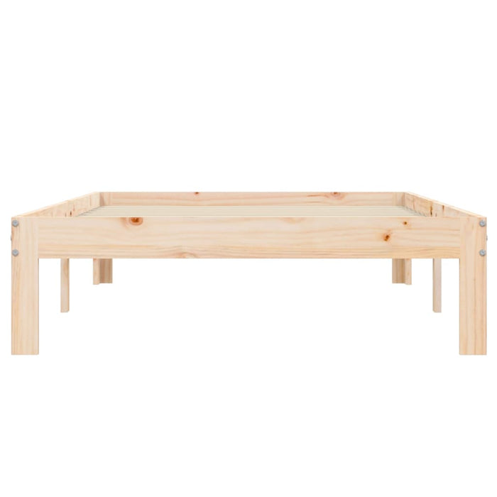 Massivholzbett 75x190 cm Kiefer 2FT6 Small Single