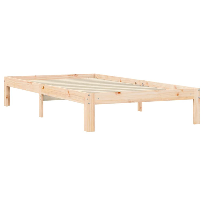 Massivholzbett 75x190 cm Kiefer 2FT6 Small Single