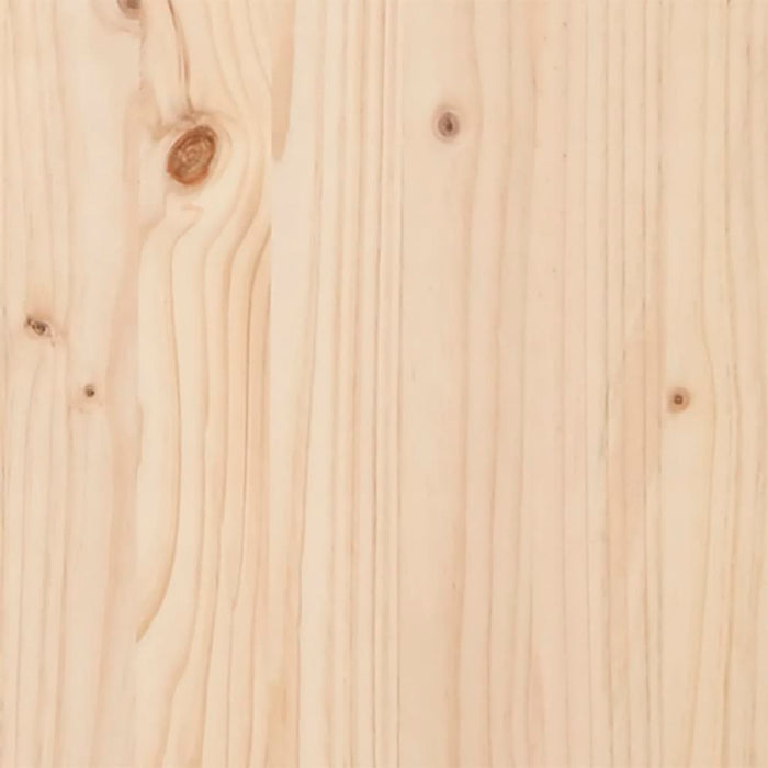 Massivholzbett 200x200 cm Kiefer