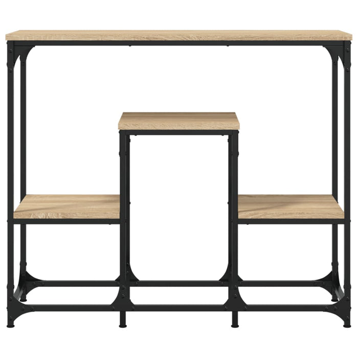 Console table Sonoma oak 89.5x28x76 cm wood material