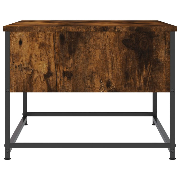 Coffee table smoked oak 100x51x40 cm made of wood
