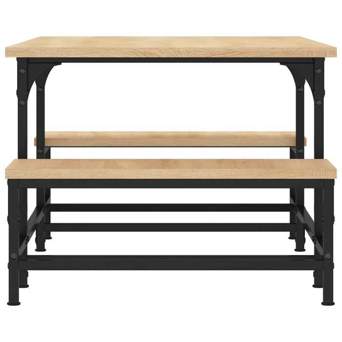 Coffee table Sonoma oak 100x50.5x40 cm wood material