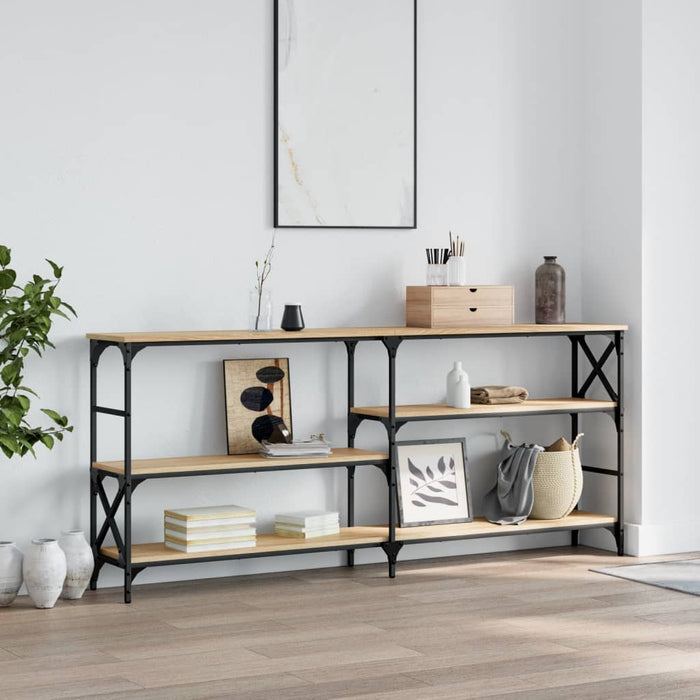 Konsolentisch Sonoma-Eiche 180x29x76,5 cm Holzwerkstoff