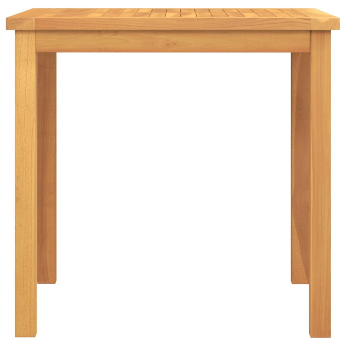 3-tlg. Garten-Essgruppe Massivholz Teak