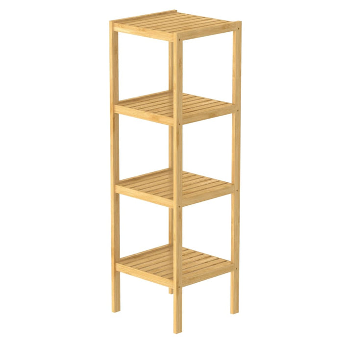 EISL Badregal mit 4 Fächern Bambus 34x33x110 cm