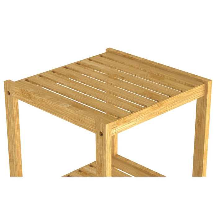 EISL Badregal mit 4 Fächern Bambus 34x33x110 cm